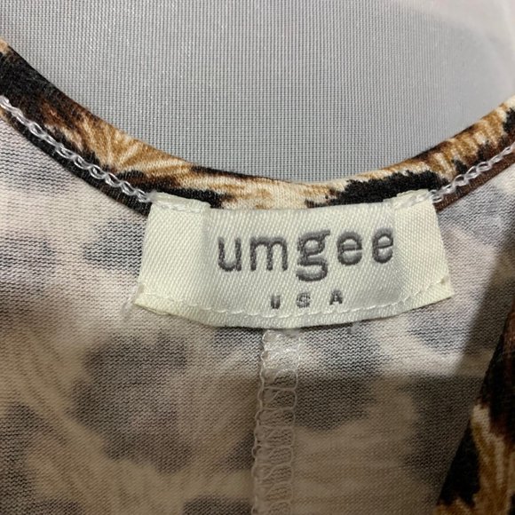 2 for $5-Leopard umgee USA Spaghetti Strap Top Size M - Picture 2 of 3